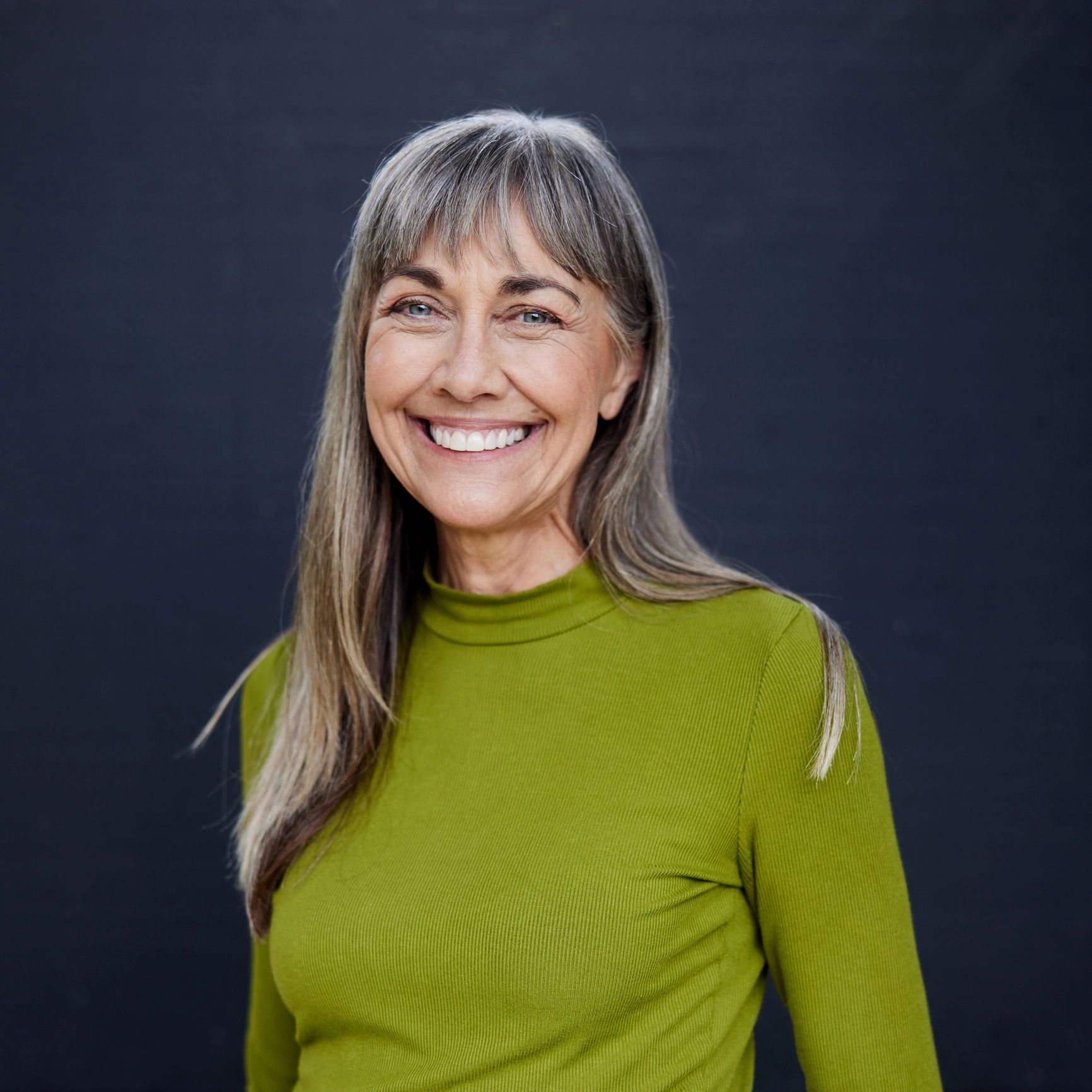 Smiling homeowner portrait